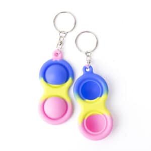 Dimple Fidget keychain